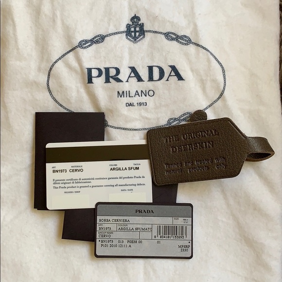 Prada Cervo Frame Bag - Picture 3 of 8